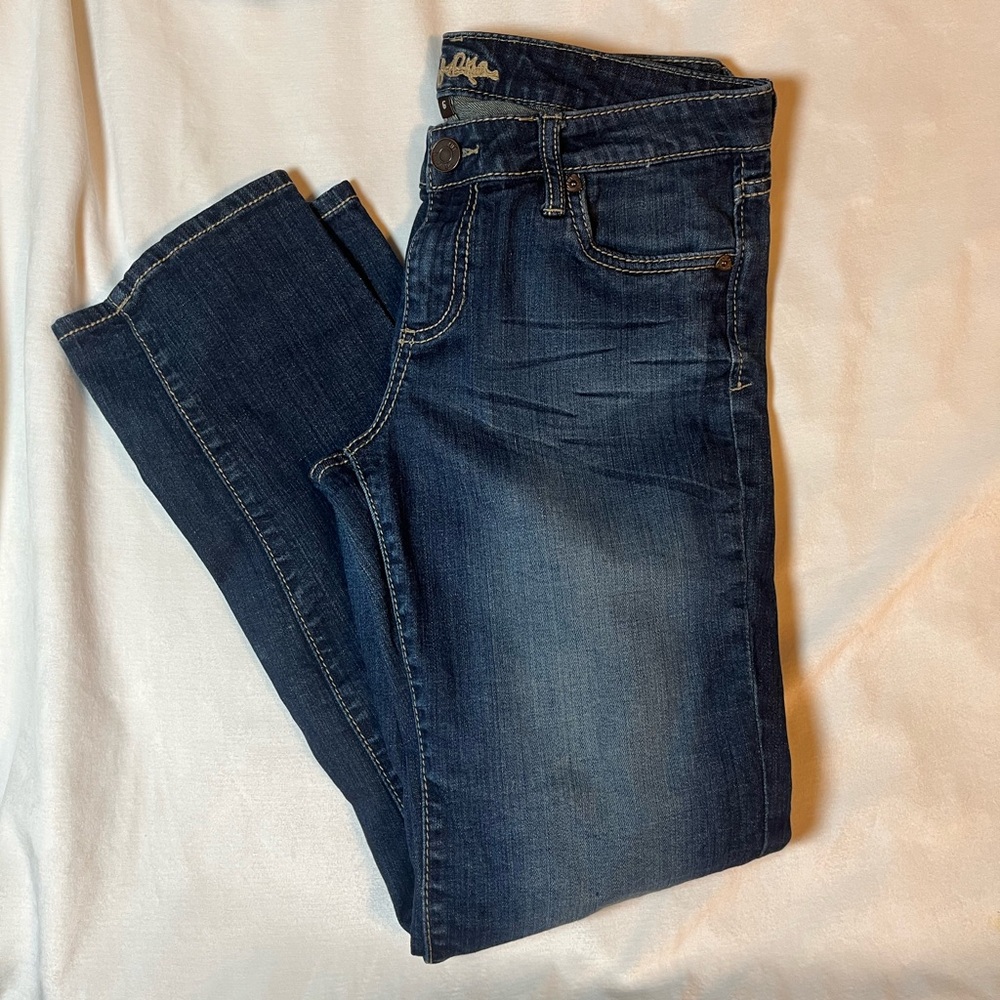 Kut from the Kloth Women’s Pants Size 6 blue Stretch Cotton Blend